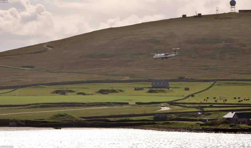 英国国际空运货站实景图